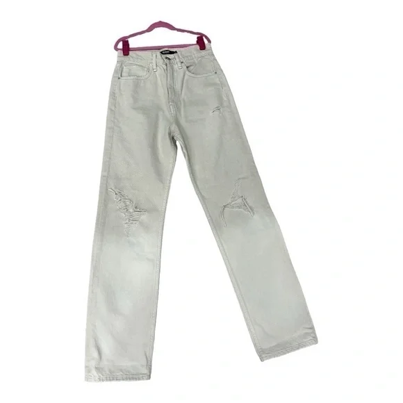 HUDSON jeans Jade High-Rise Straight Loose Fit Jean size 24